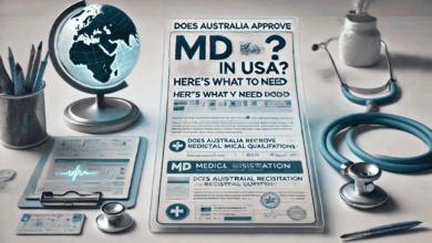 does australia approve md in usa