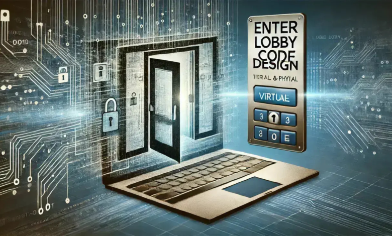 enter lobby code design