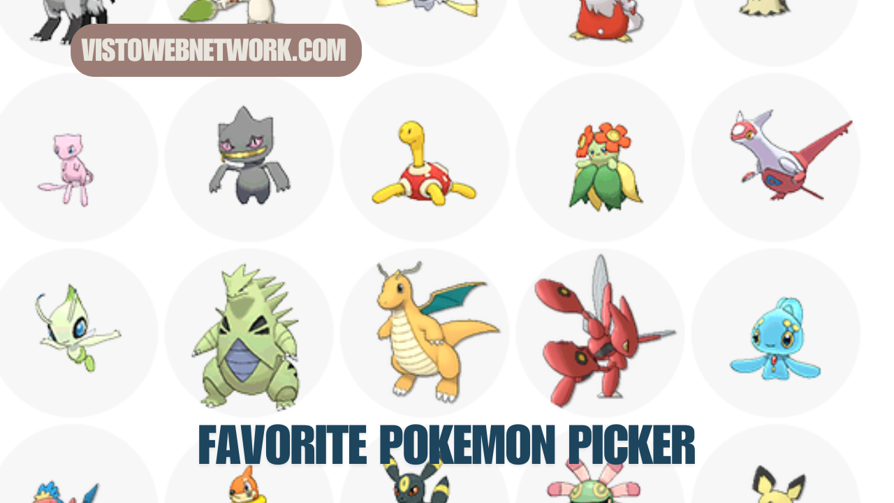 Favorite Pokémon Picker: Discover Your Ultimate Team - visto web 