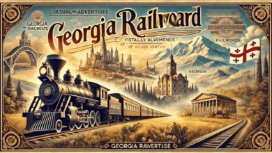 georgia railroad advertisement