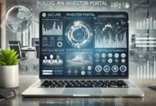 how to create an investor portal on your company website