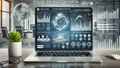 how to create an investor portal on your company website
