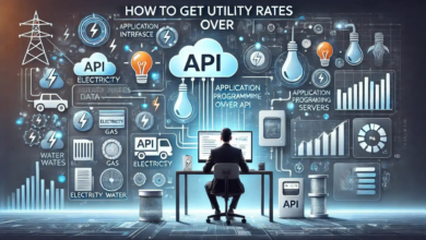 how to get utility rates over api