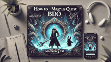 how to start magnus quest bdo