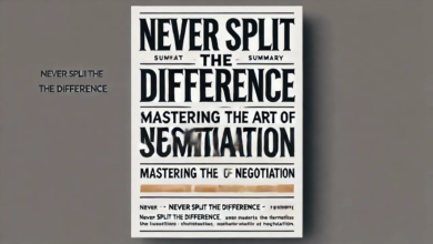 never split the difference summary