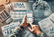 usaa pay dates