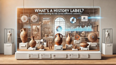 what's a history label