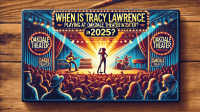 when is tracy lawrence playing at oakdale theater in 2025