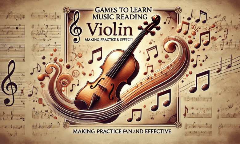 games to learn music reading violin