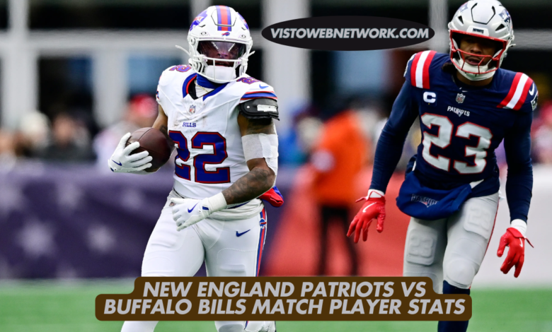 new england patriots vs buffalo bills match player stats